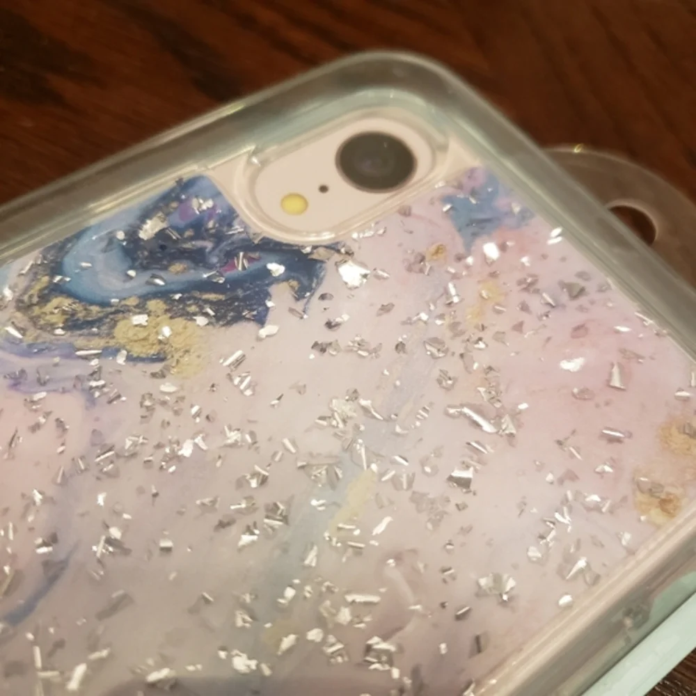 Iphone XR glitter‎ case NIB
